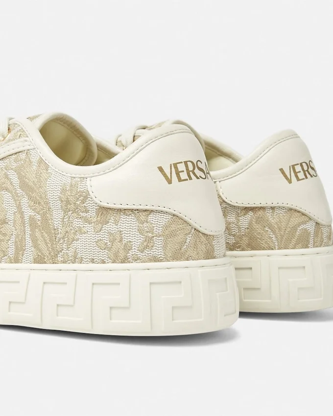 Greca Jacquard Canvas Sneakers Greca Jacquard Canvas Sneakers