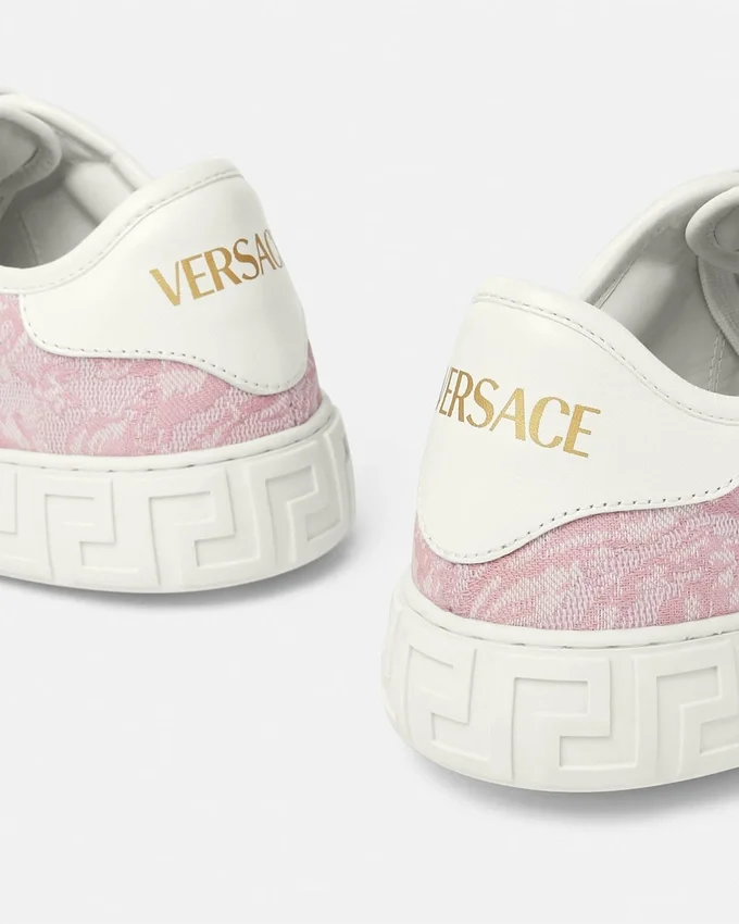 Greca Jacquard Canvas Sneakers Greca Jacquard Canvas Sneakers