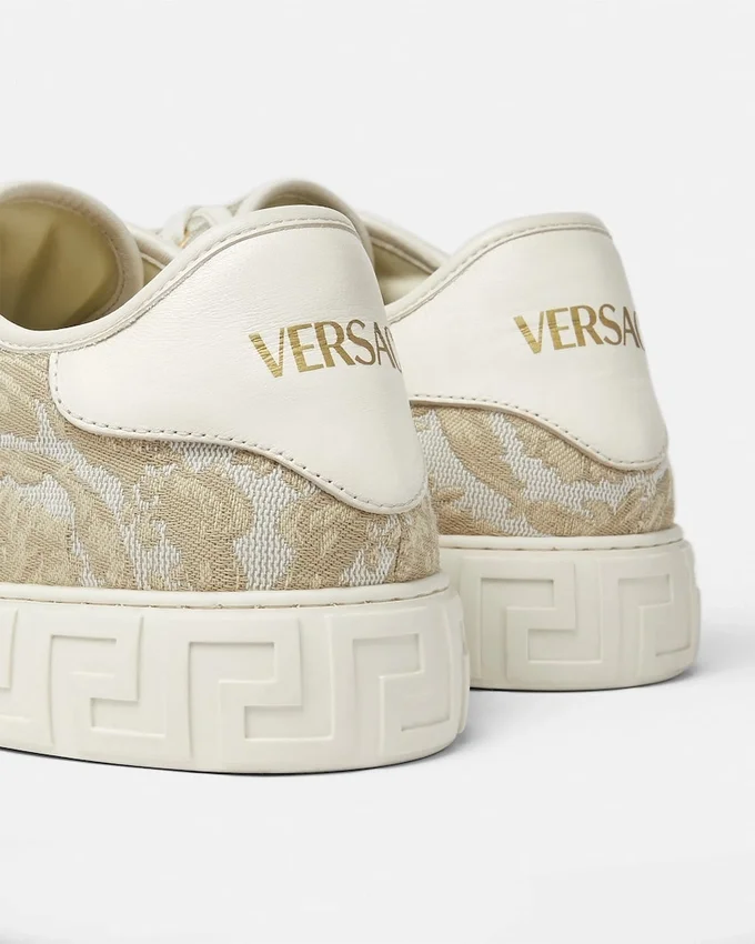 Greca Jacquard Canvas Sneakers Greca Jacquard Canvas Sneakers