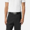 Greca Leather Belt 4 cm Greca Leather Belt 4 cm