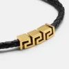 Greca Leather Bracelet Greca Leather Bracelet