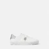 Greca Leather Sneakers
