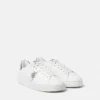 Greca Leather Sneakers
