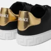Greca Leather Sneakers Greca Leather Sneakers