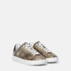 Greca Lizard-Effect Sneakers Greca Lizard-Effect Sneakers