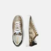 Greca Lizard-Effect Sneakers Greca Lizard-Effect Sneakers