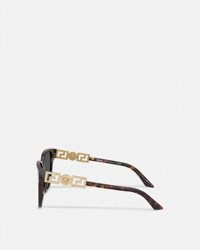 Greca Strass Butterfly Sunglasses Greca Strass Butterfly Sunglasses