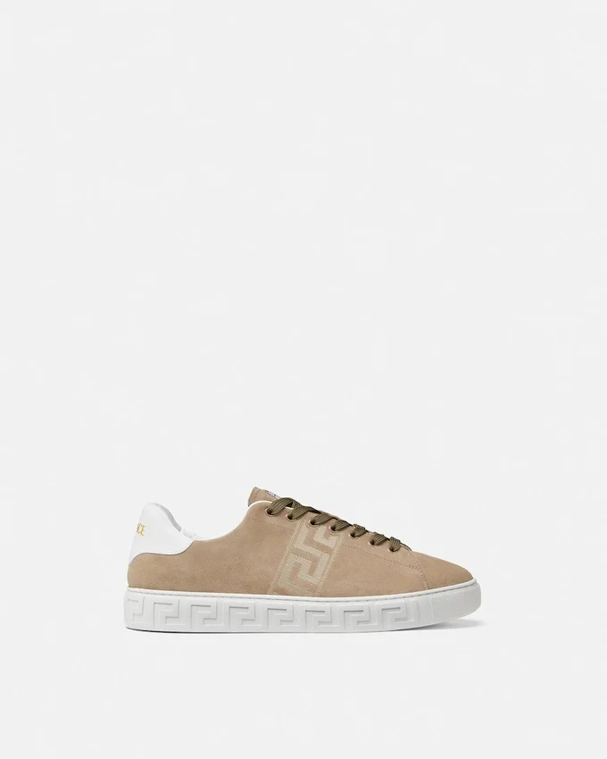 Greca Suede Sneakers Greca Suede Sneakers