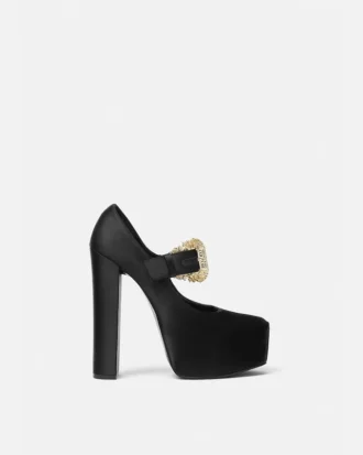 Hurley Satin Platform Pumps