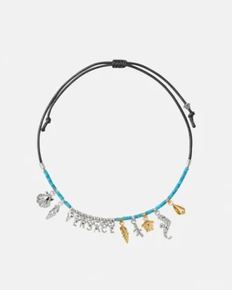 Icons De La Mer Beaded Necklace