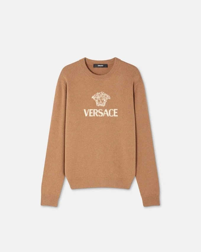 Intarsia Cashmere Knit Sweater Intarsia Cashmere Knit Sweater