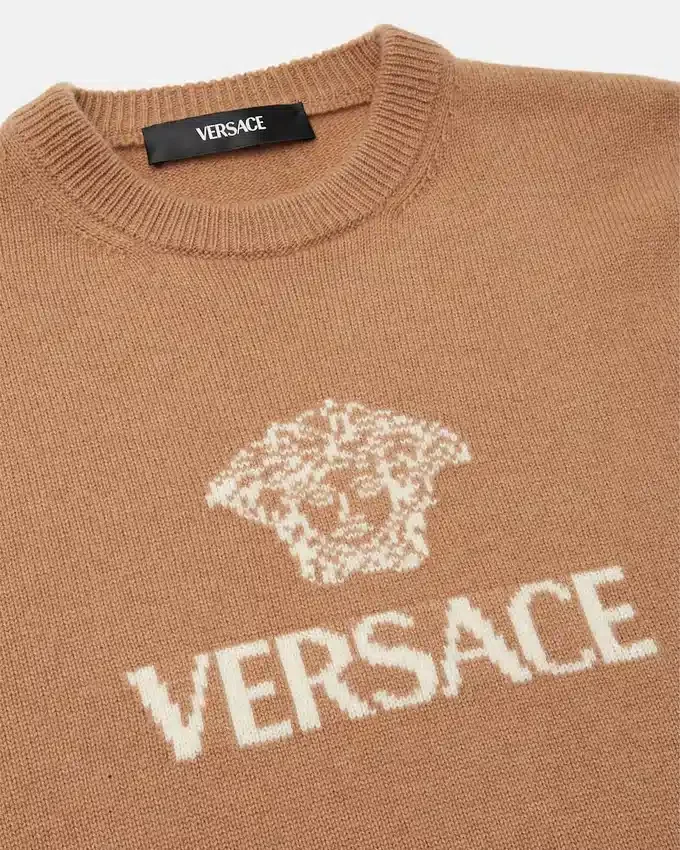 Intarsia Cashmere Knit Sweater Intarsia Cashmere Knit Sweater