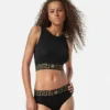 Jacquard Cotton-Jersey Crop Top Jacquard Cotton-Jersey Crop Top