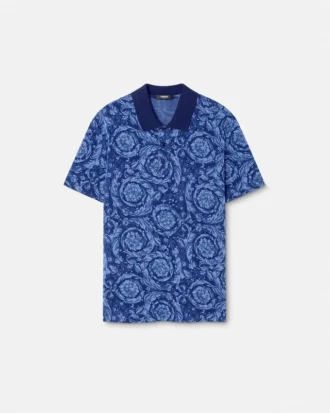 Jacquard Cotton Piqué Polo Jacquard Cotton Piqué Polo