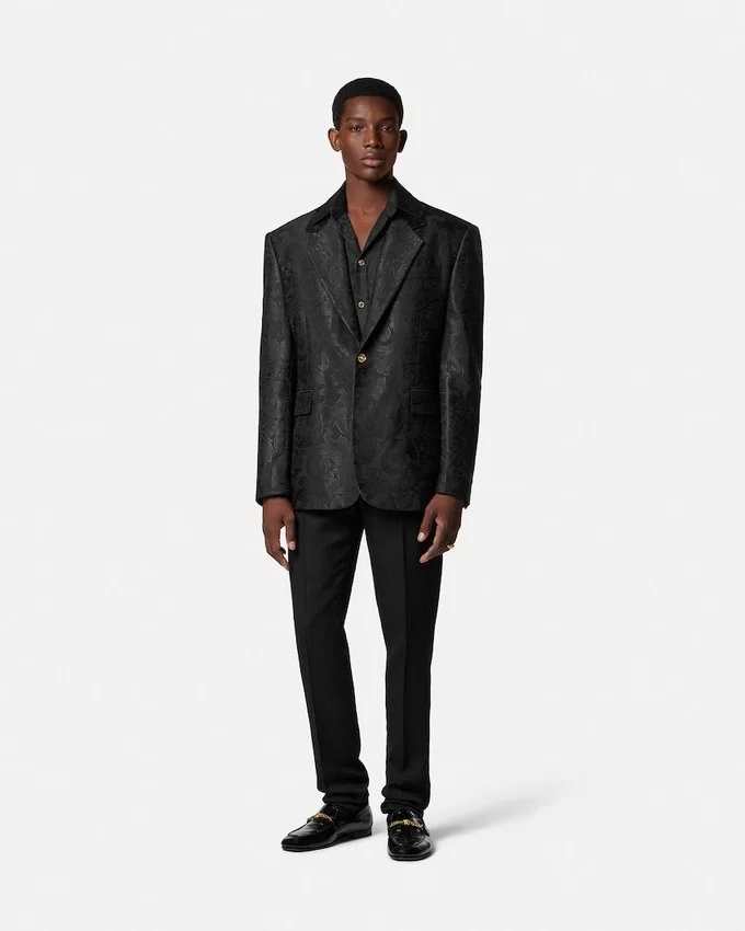 Jacquard Cotton-Poplin Shirt Jacquard Cotton-Poplin Shirt