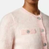 Jacquard Mohair Knit Cardigan Jacquard Mohair Knit Cardigan