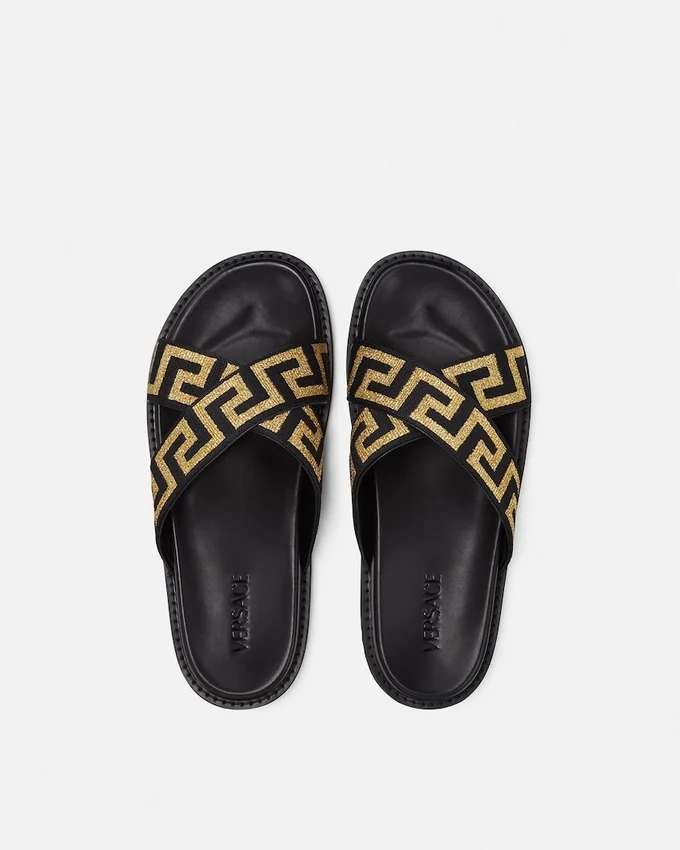Jacquard Nappa Sandals Jacquard Nappa Sandals
