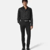 Jacquard Silk-Blend Regular Shirt Jacquard Silk-Blend Regular Shirt