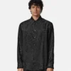 Jacquard Silk-Blend Regular Shirt Jacquard Silk-Blend Regular Shirt