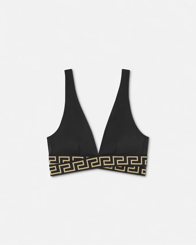 Jacquard Triangle Bikini Top Jacquard Triangle Bikini Top