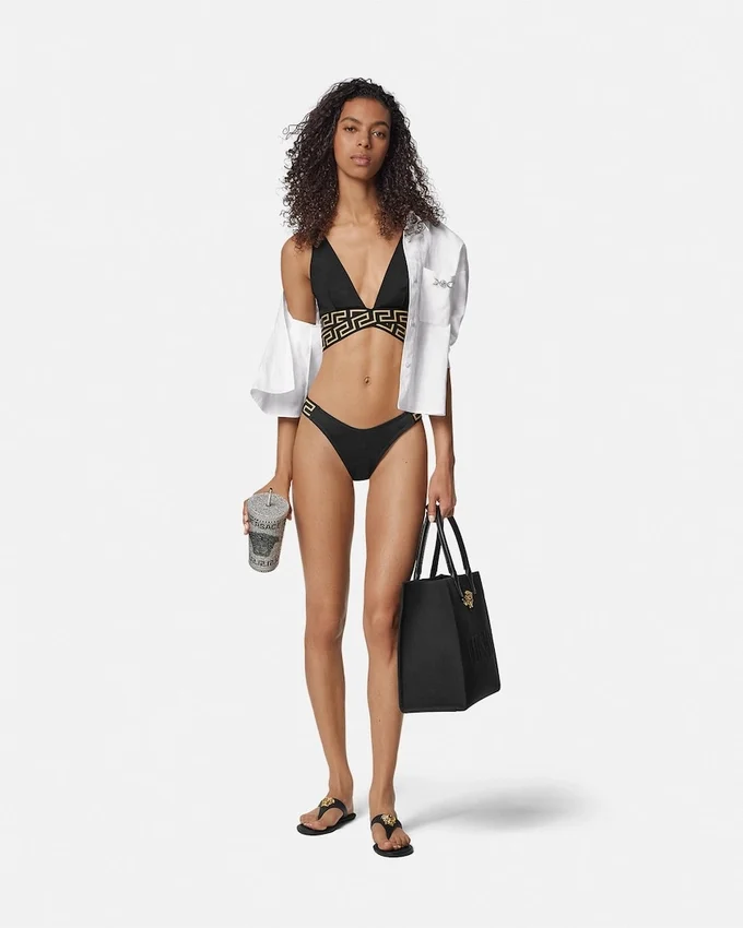 Jacquard Triangle Bikini Top Jacquard Triangle Bikini Top
