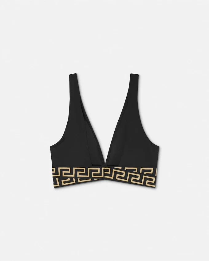 Jacquard Triangle Bikini Top Jacquard Triangle Bikini Top