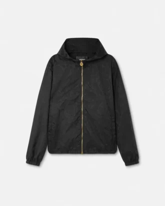 Jacquard Windbreaker Jacket