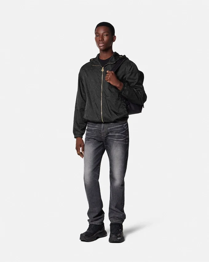Jacquard Windbreaker Jacket Jacquard Windbreaker Jacket