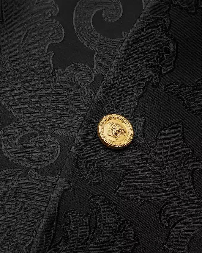 Jacquard Wool-Blend Blazer Jacquard Wool-Blend Blazer