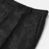 Jacquard Wool-Viscose Slim Formal Pants Jacquard Wool-Viscose Slim Formal Pants