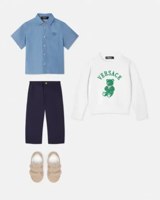 Kids Cotton-Poplin Pants