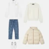 Kids Jacquard Nylon Puffer Kids Jacquard Nylon Puffer