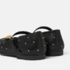 Kids Embellished Leather Ballerinas Kids Embellished Leather Ballerinas