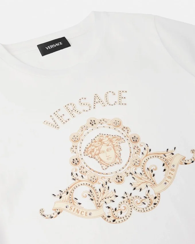 Kids Embellished Printed Cotton-Jersey T-Shirt Kids Embellished Printed Cotton-Jersey T-Shirt