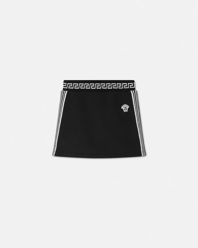 Kids Embroidered Cotton-Jersey Skirt Kids Embroidered Cotton-Jersey Skirt
