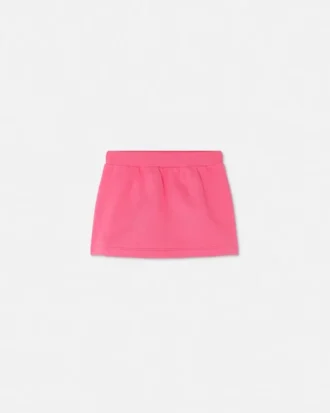 Kids Embroidered Cotton-Jersey Skirt