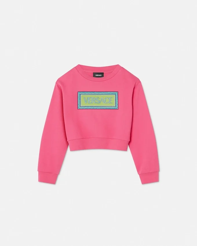 Kids Embroidered Cotton-Jersey Sweatshirt Kids Embroidered Cotton-Jersey Sweatshirt