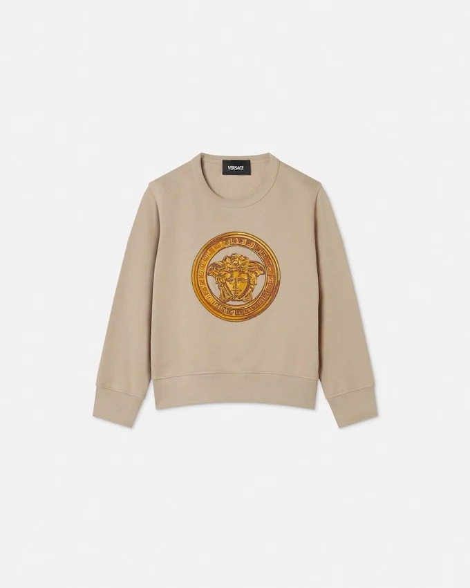 Kids Embroidered Cotton-Jersey Sweatshirt Kids Embroidered Cotton-Jersey Sweatshirt
