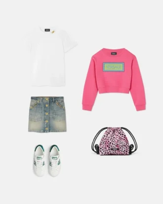 Kids Embroidered Cotton-Jersey Sweatshirt