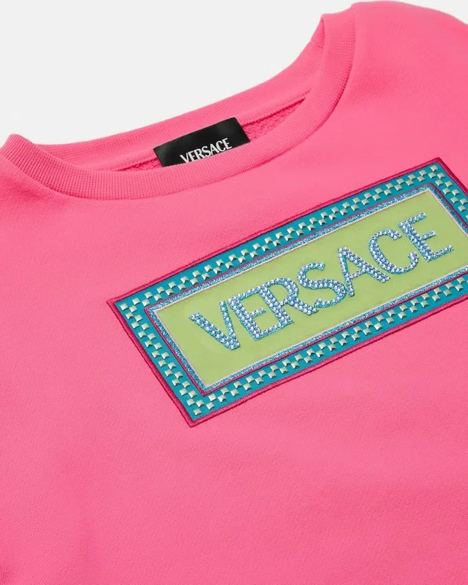 Kids Embroidered Cotton-Jersey Sweatshirt Kids Embroidered Cotton-Jersey Sweatshirt