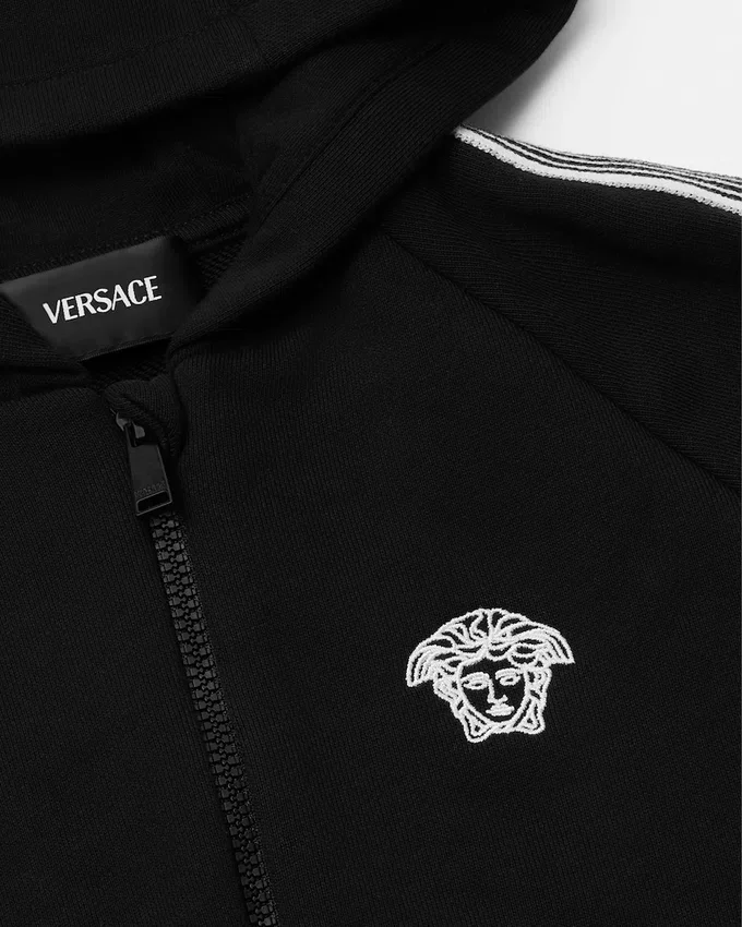 Kids Embroidered Cotton-Jersey Zip Hoodie Kids Embroidered Cotton-Jersey Zip Hoodie