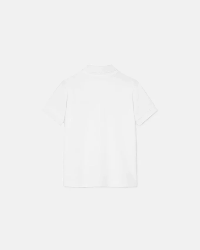Kids Embroidered Cotton-Piqué Polo Kids Embroidered Cotton-Piqué Polo