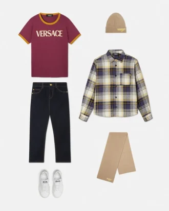 Kids Embroidered Skinny Jeans
