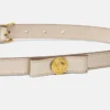 Kids Gianni Ribbon Metallic Belt 2 cm Kids Gianni Ribbon Metallic Belt 2 cm