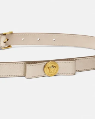Kids Gianni Ribbon Metallic Belt 2 cm