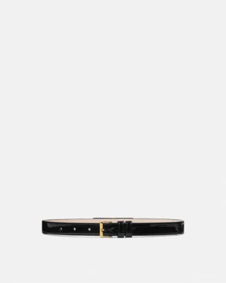 Kids Gianni Ribbon Patent Belt 2 cm