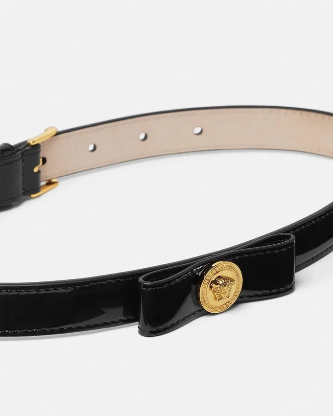 Kids Gianni Ribbon Patent Belt 2 cm Kids Gianni Ribbon Patent Belt 2 cm