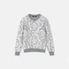 Kids Jacquard Cotton-Blend Knit Sweater Kids Jacquard Cotton-Blend Knit Sweater