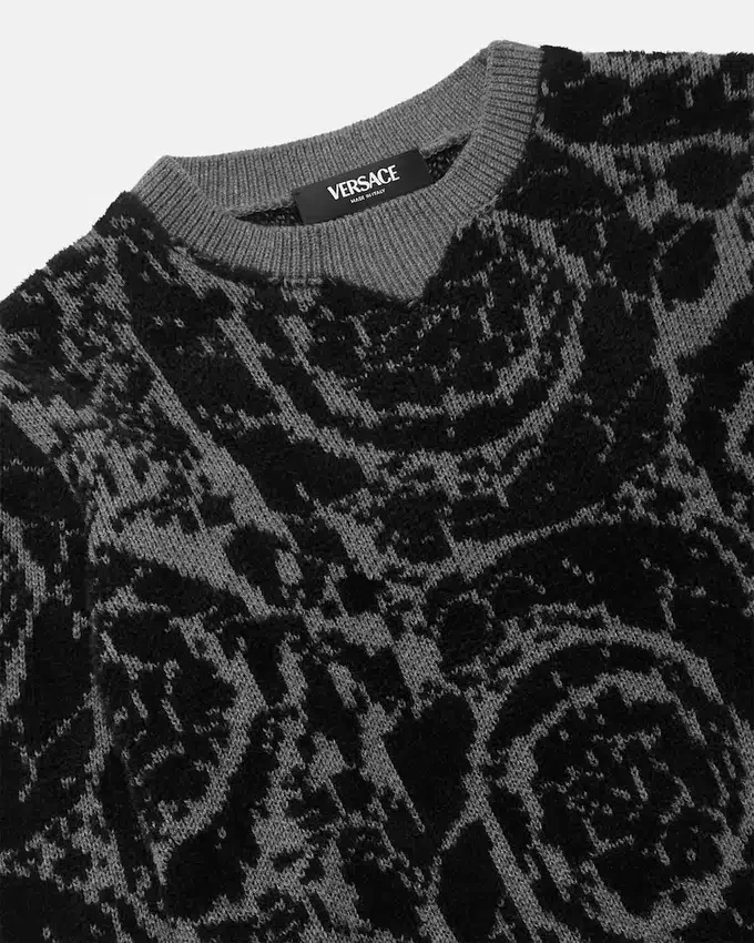 Kids Jacquard Cotton-Blend Knit Sweater Kids Jacquard Cotton-Blend Knit Sweater