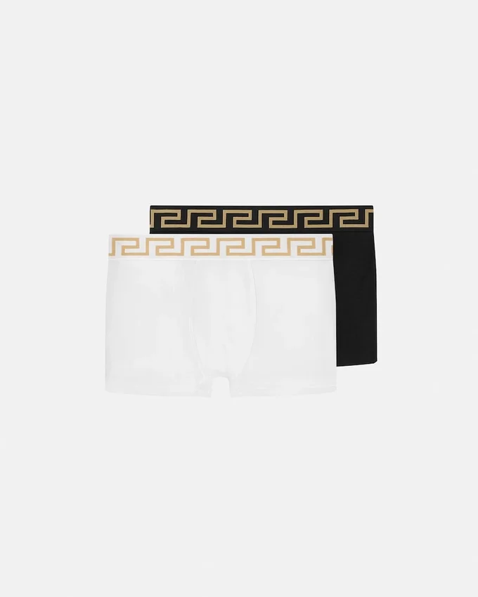 Kids Jacquard Cotton-Jersey Trunks 2-Pack Kids Jacquard Cotton-Jersey Trunks 2-Pack
